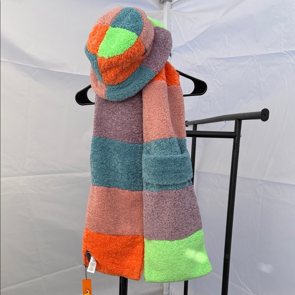 Kurt Geiger Multicolor Patchwork Hat - image 1